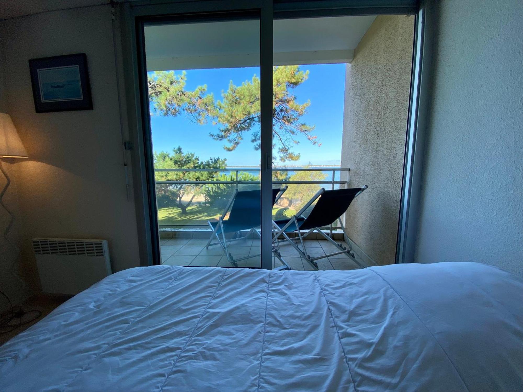 C2111 Appartement Vue Mer Terrasse, Parking Arcachón Exterior foto