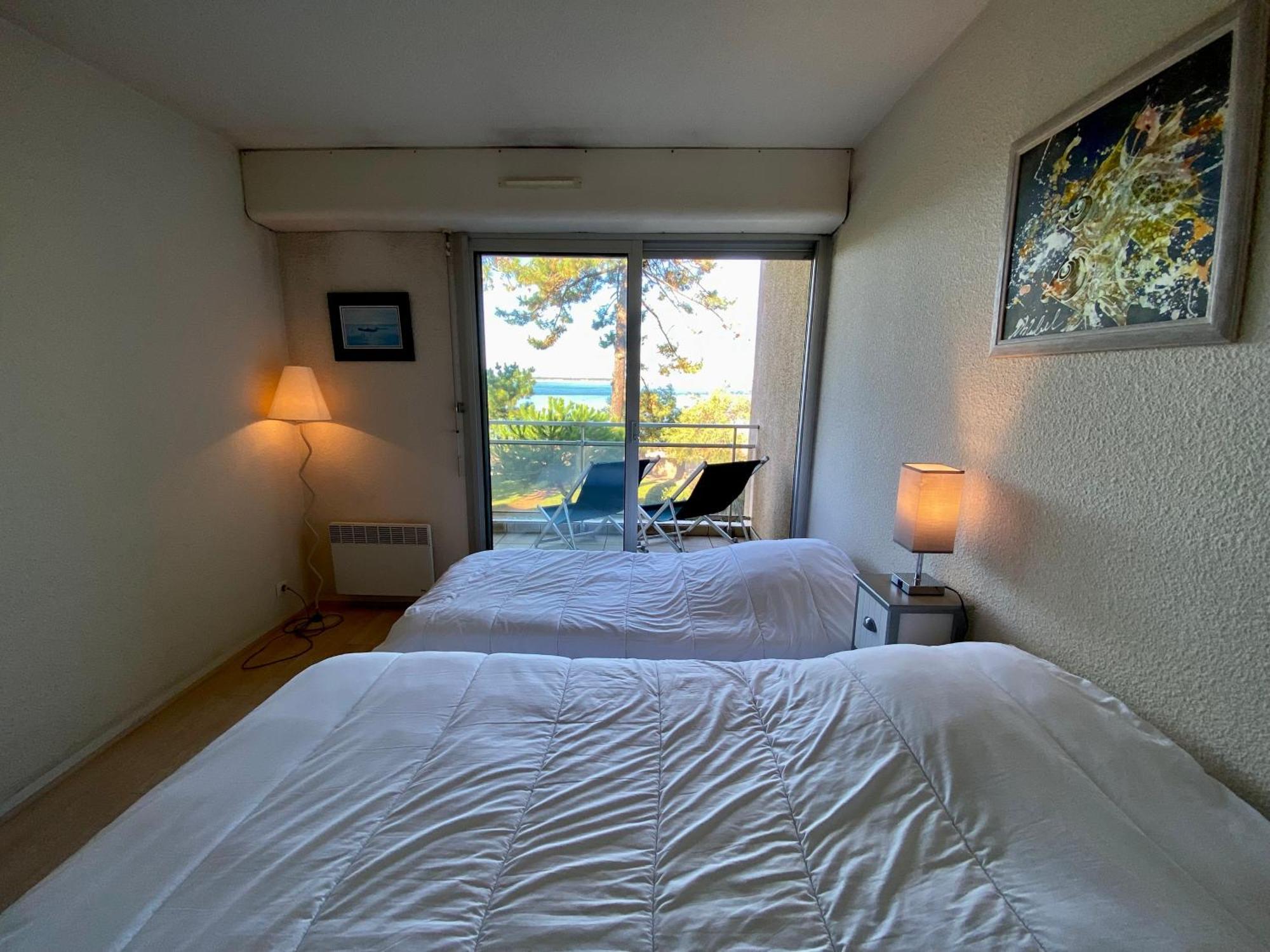 C2111 Appartement Vue Mer Terrasse, Parking Arcachón Exterior foto