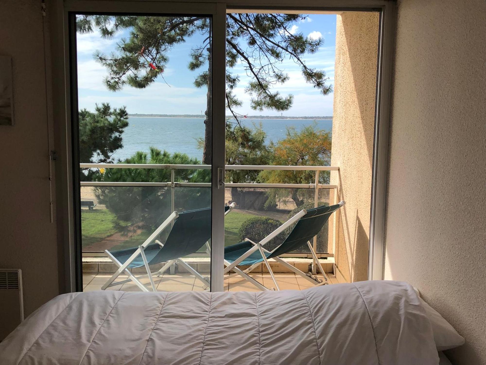 C2111 Appartement Vue Mer Terrasse, Parking Arcachón Exterior foto